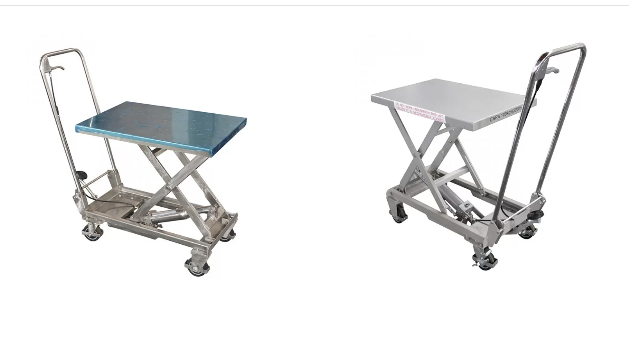 BSA10 Aluminium / manwal nga gunting nga stainless steel nga pagtaas sa lamesa